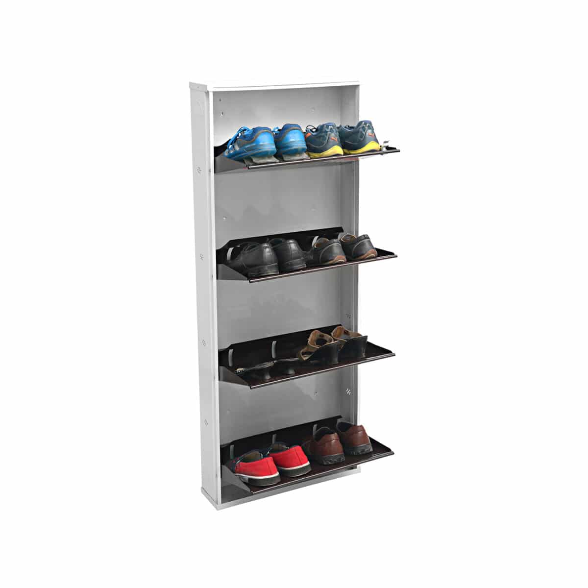 metal shoe cabinet